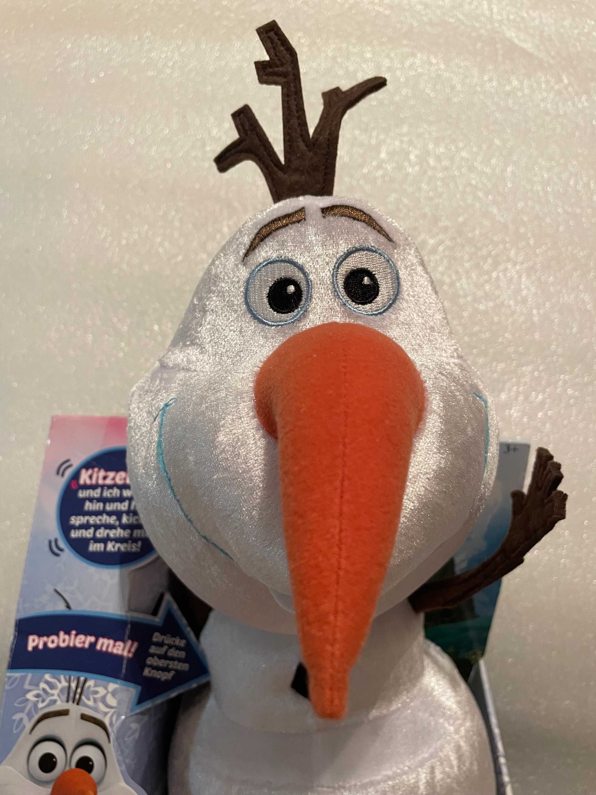 Simba Interaktywny Bałwanek Olaf 35 cm j. niemiecki WADA