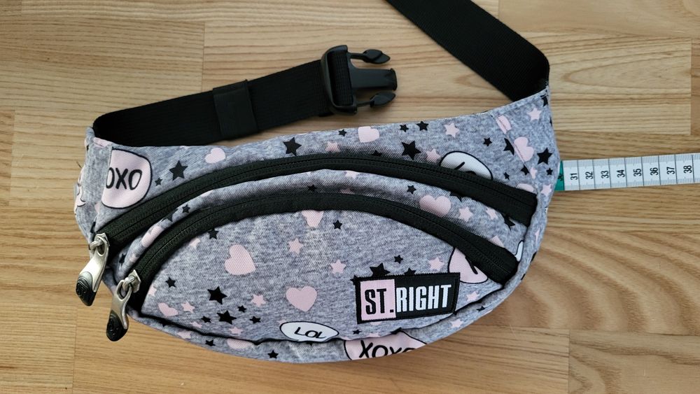 dla dziewczynki, ST. Majewski Saszetka na pasek - Nerka Slang, dla dzi