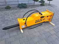 Młot hydrauliczny wyburzeniowy KINGER HB 750 430kg do koparki
