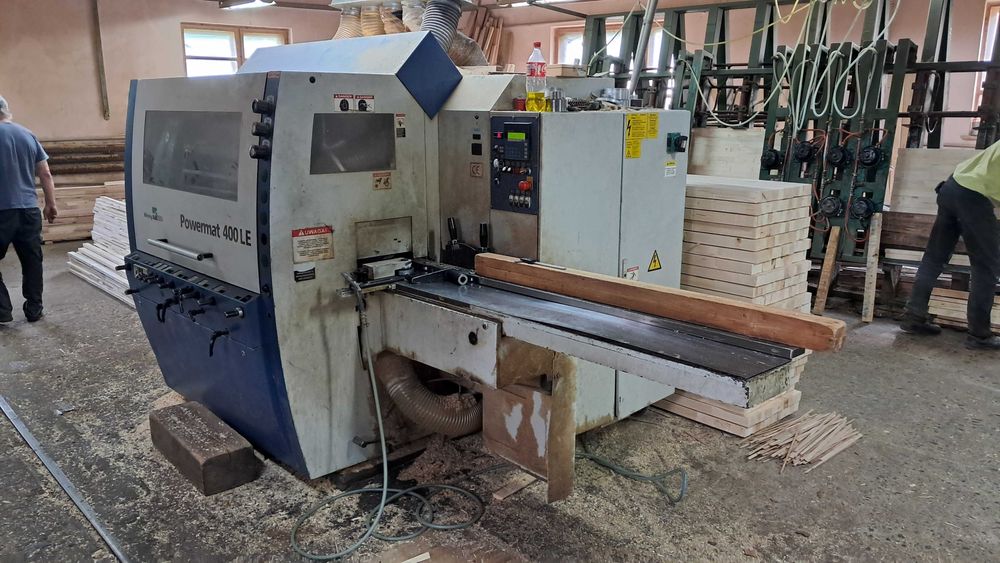 Powermat 400 LE - Weinig, trak pionowy, frezarko czopiarka, prasa,