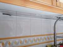 Barra de suporte para cozinha - pendurar utensílios e acessórios