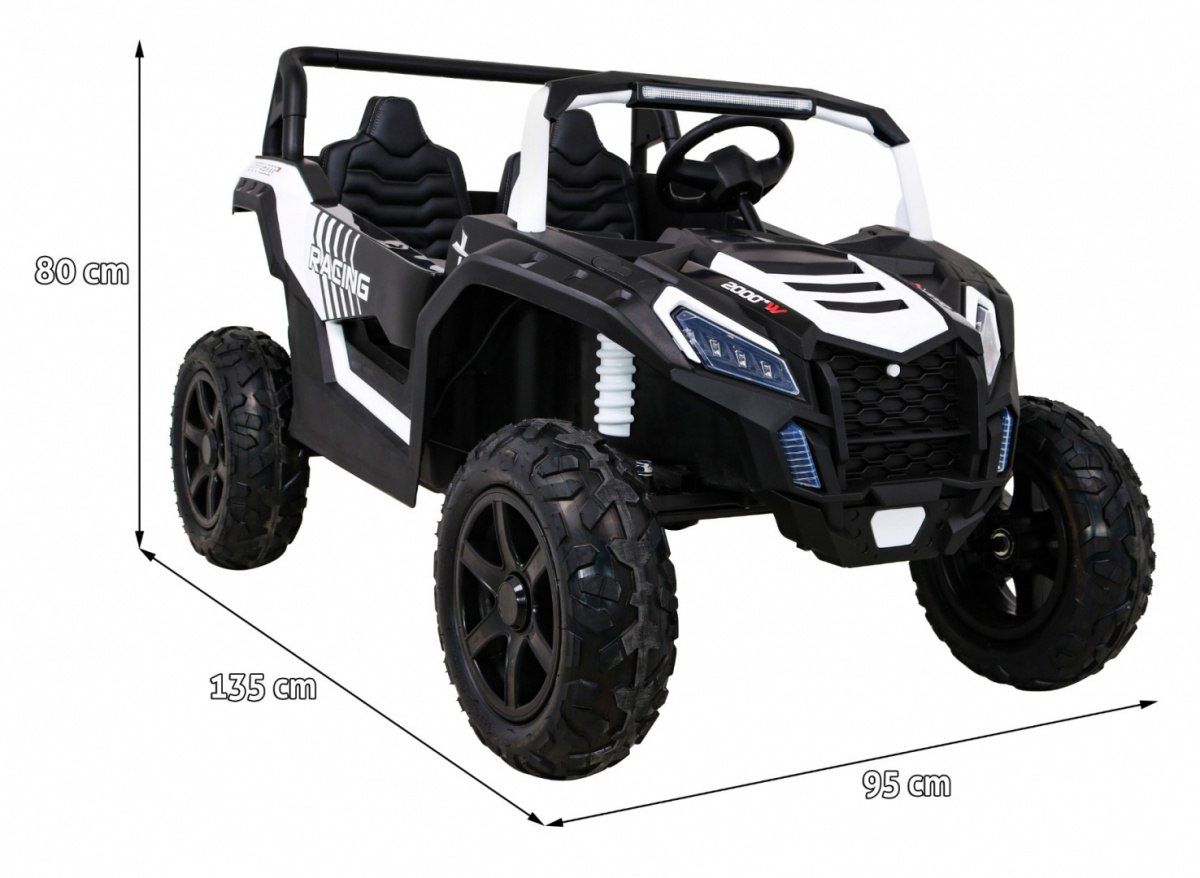 18km/h 24v +Koła pompowane MAx 100KG  Auto na kumulator buggy +6lat