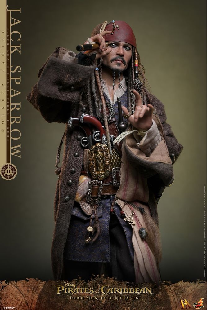 Hot toys DX 38 Jack Sparrow (Deluxe Version)