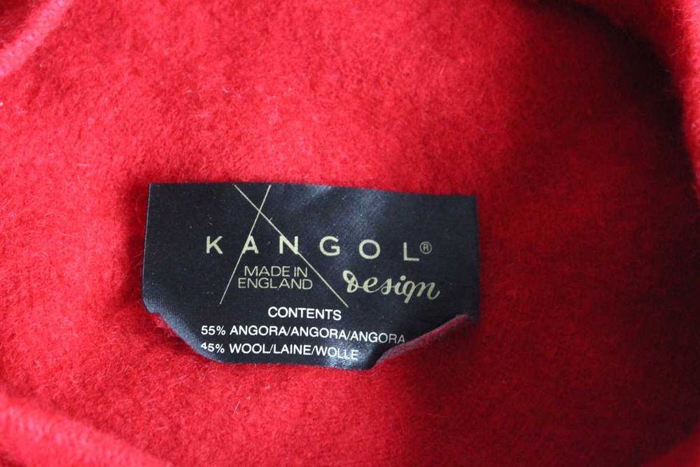 Стильний ангоровий шерстяний берет Kangol Ориг Made in England 55-58см