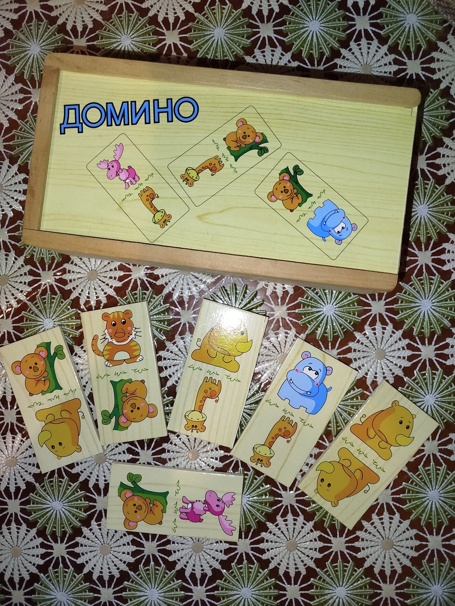 Настільні ігри / Доміно / Ферма / Лото казки