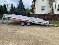 Lorries PLBA35 5021  WYPRZEDAŻ Laweta uchylna burty aluminiowe najazdy 5000x2100 3500 DMC
