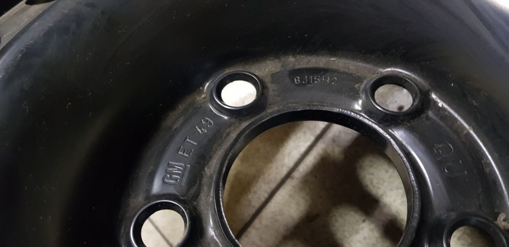 Nowa felgi stalowe Opel 15 cali 5x110 ET-49 Astra,Zafira GM