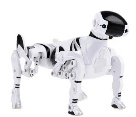 Робот-собака белая