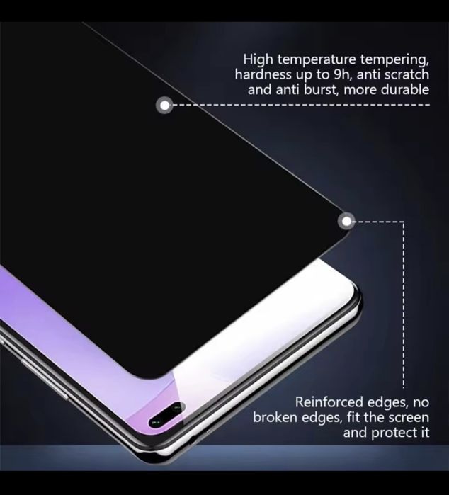 Vidro película  Privacidade Redmi Note 13 PRO+ 5G