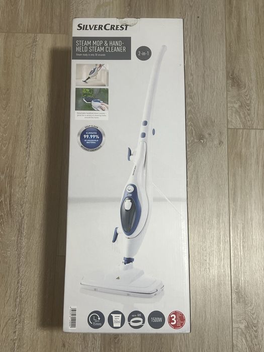 SilverCrest Mop parowy i ręczny odkurzacz parowy