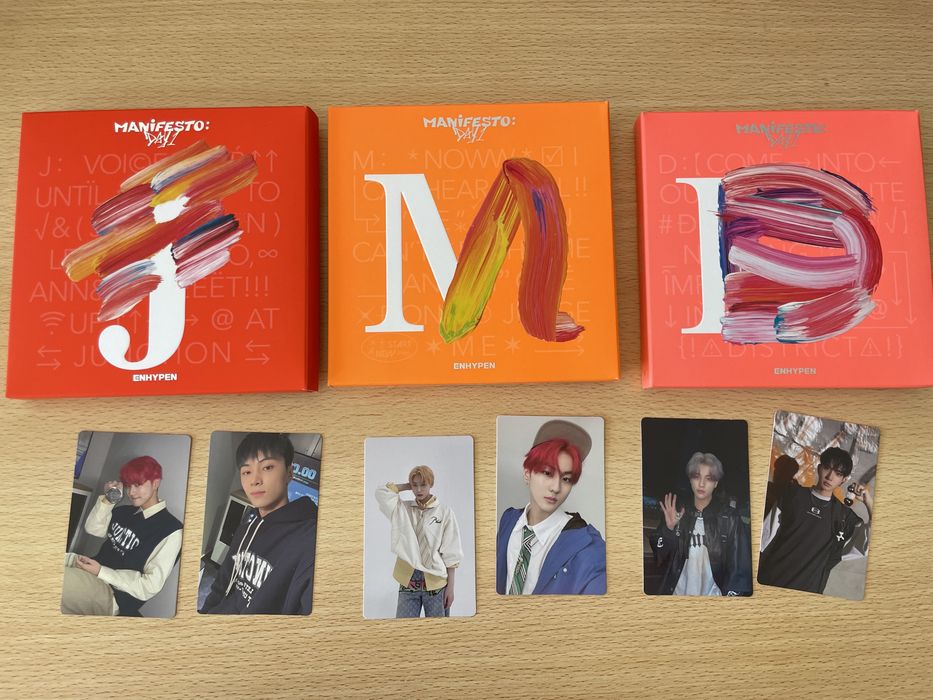Enhypen album - Manifesto Engene ver.