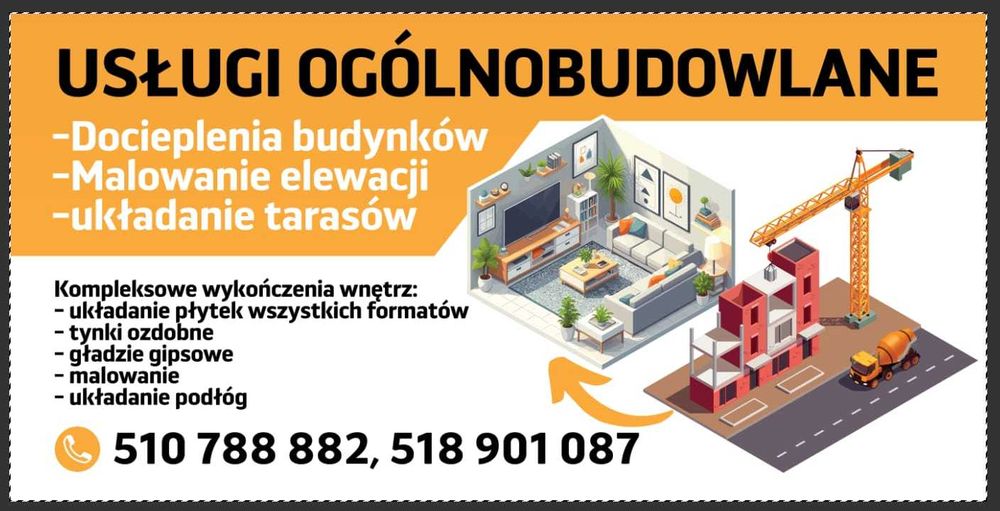 Remonty Wykończenia Usługi budowlane