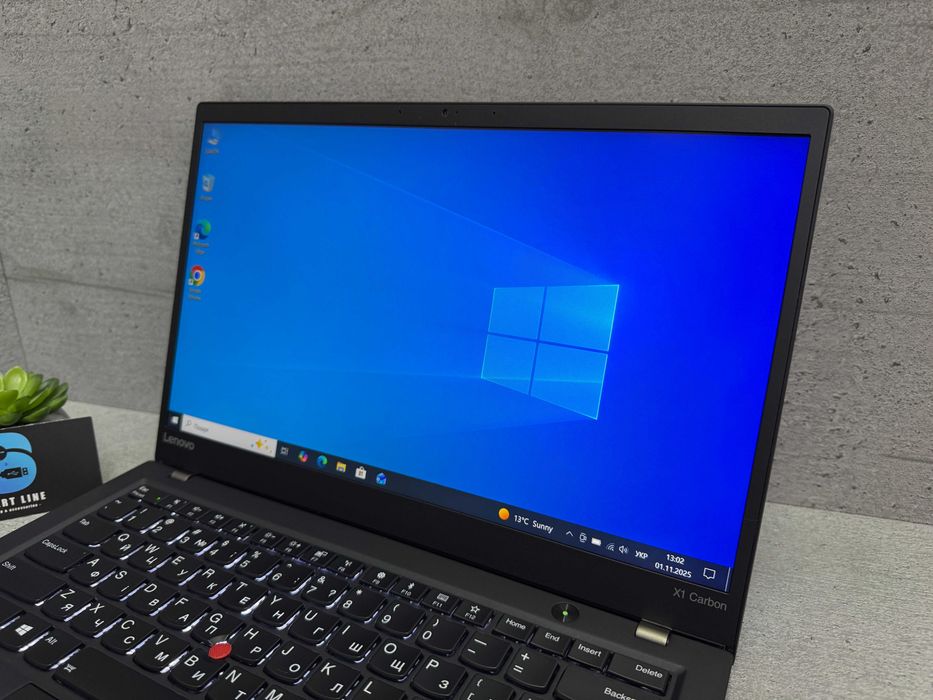 8gb ddr4/256gb ssd/Мультимедійний ноутбук Lenovo X1 Carbon Gen 5