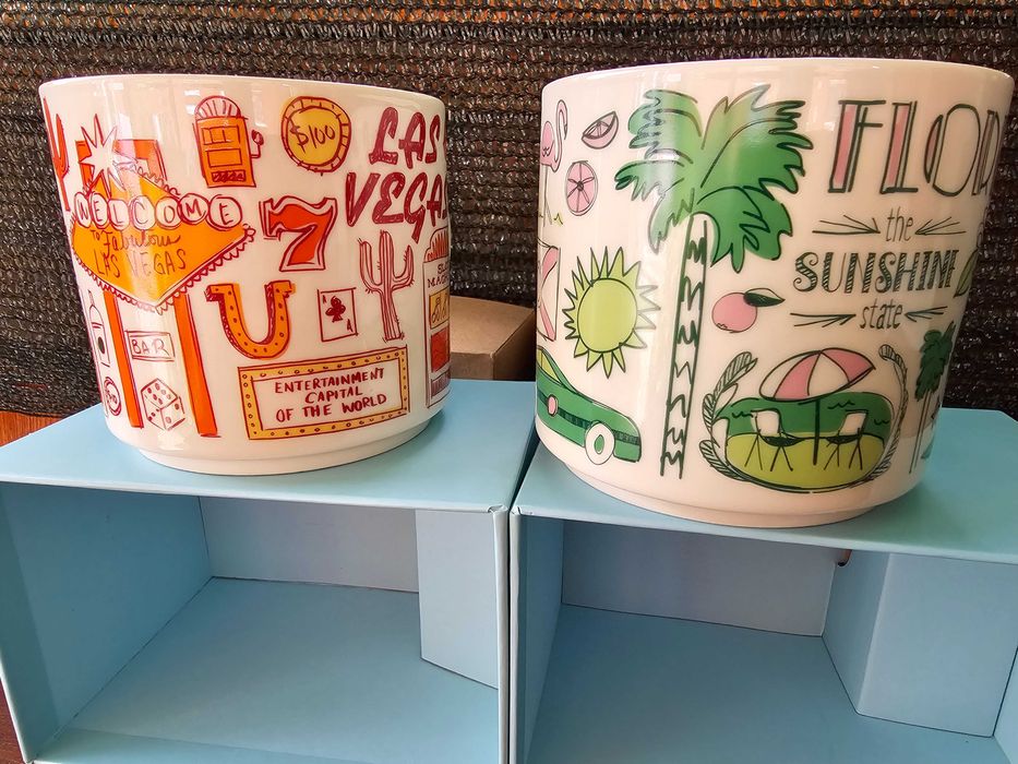 Кружка Чашка Starbucks Лас-Вегас / Флорида 414 мл