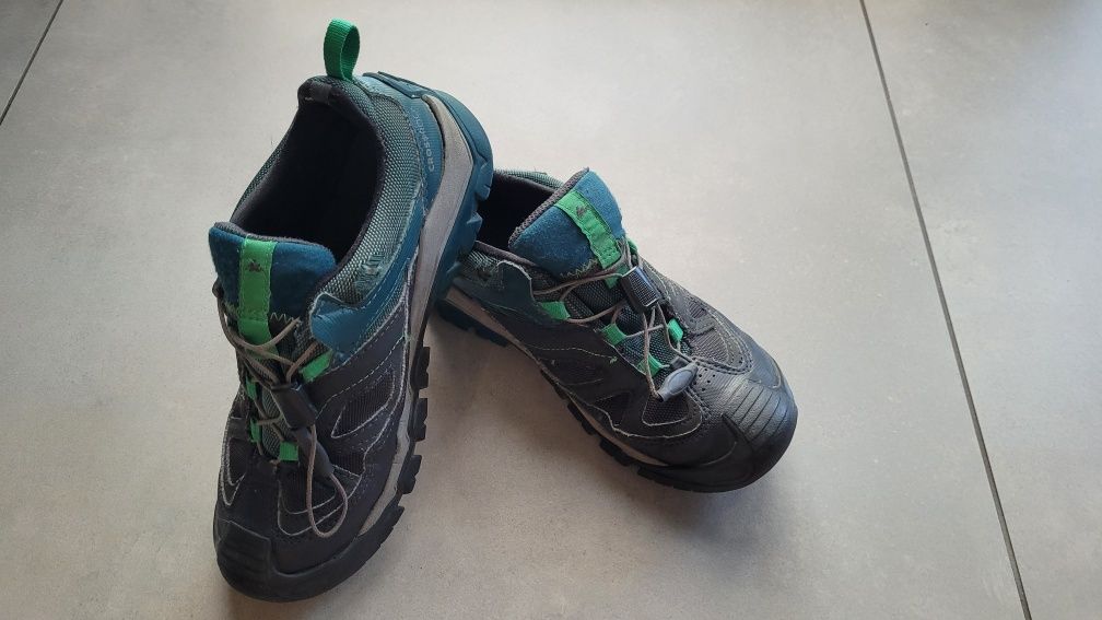 Buty turystyczne wodoodporne Quechua Crossrock dzieci rozmiar 36