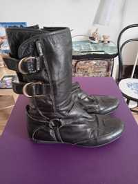 Botas de senhora 39 Mustang pretas