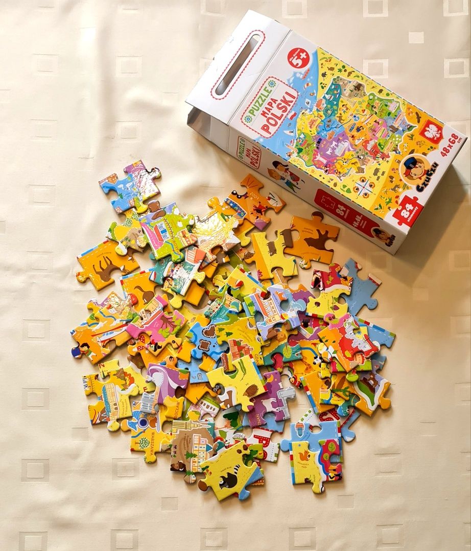Puzzle mapa Polski CzuCzu