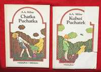 Dwie książki "Kubuś Puchatek" i "Chatka Puchatka" A. Milne  - 1989
