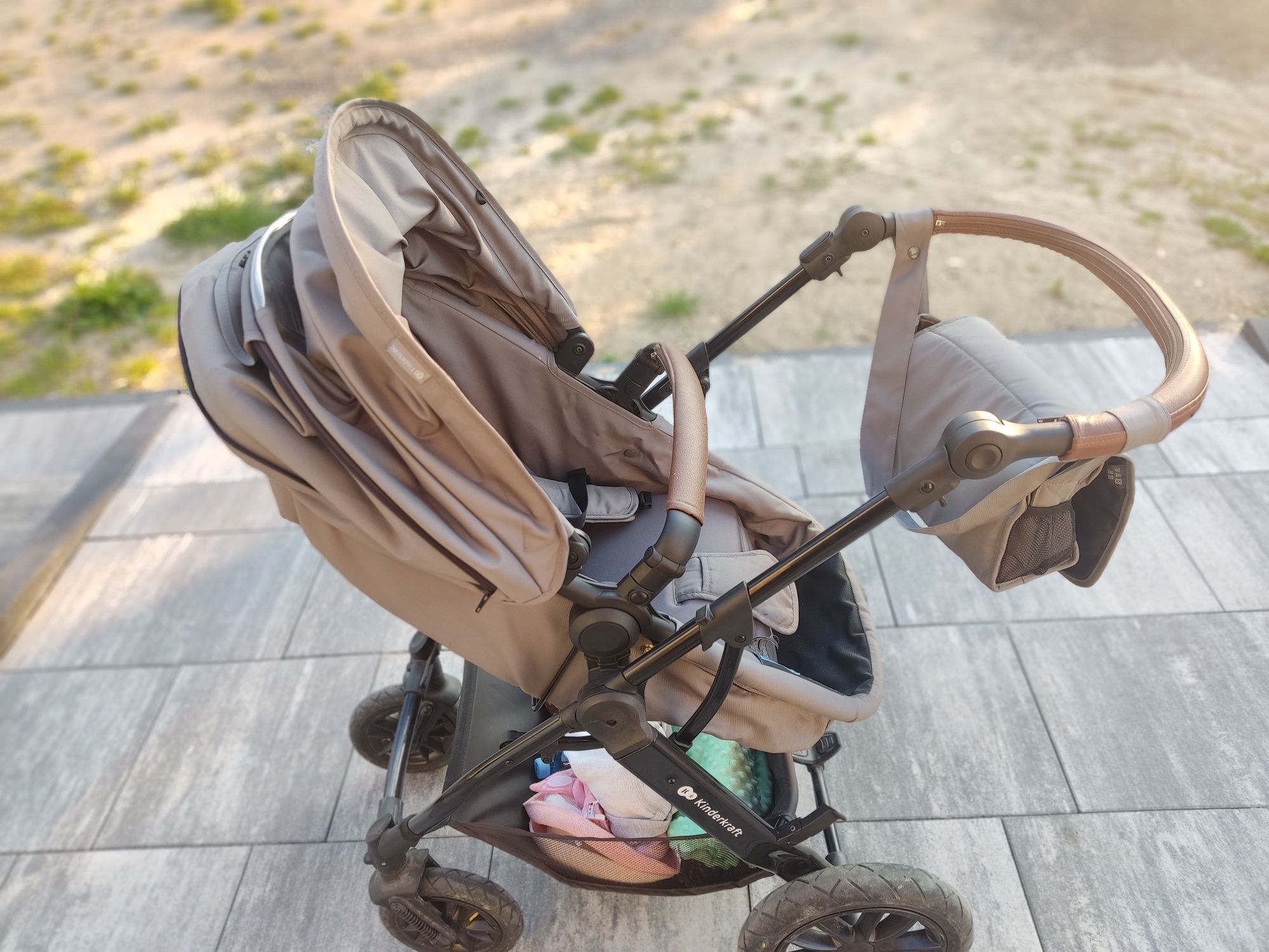 Wózek dziecięcy KINDERKRAFT MOOV wielofunkcyjny 3W1