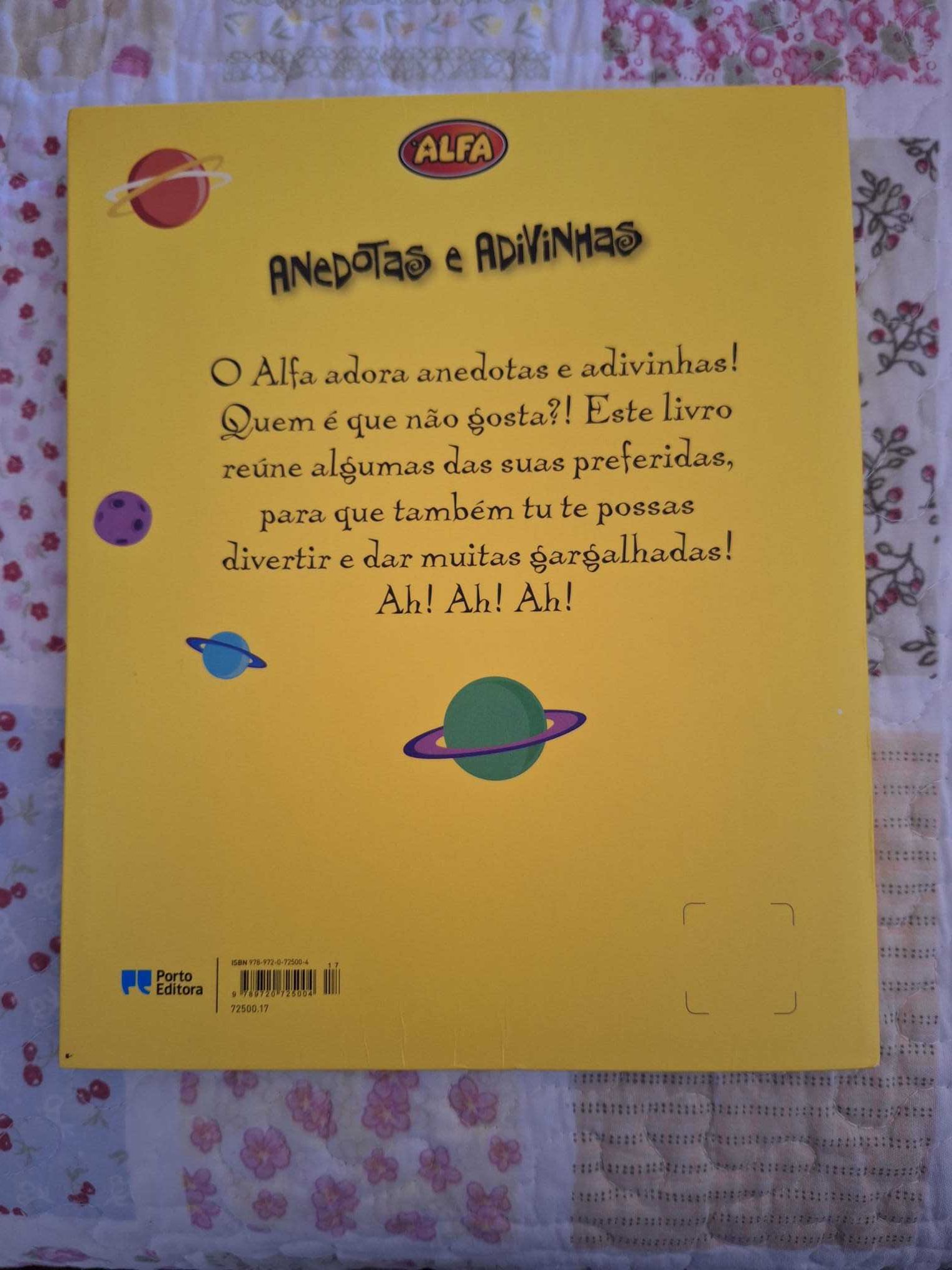 Livro "Alfa - Anedotas e Adivinhas"