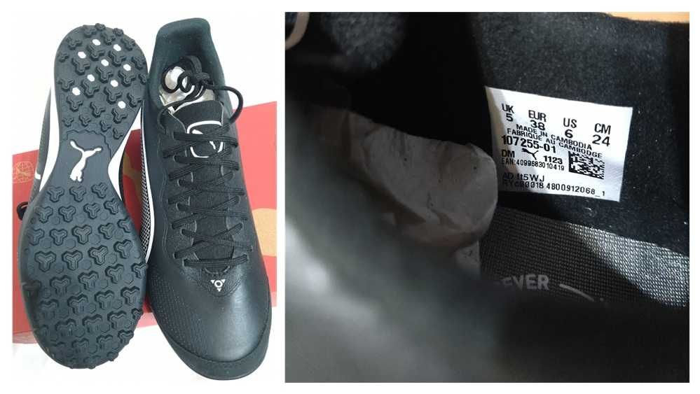 Puma King Pro TT chuteiras futsal Tam: 38 (239)