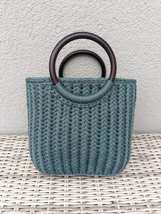 PROMOCJA DO NIEDZIELI (16.11.) Torebka ręcznie robiona na szydełku Han