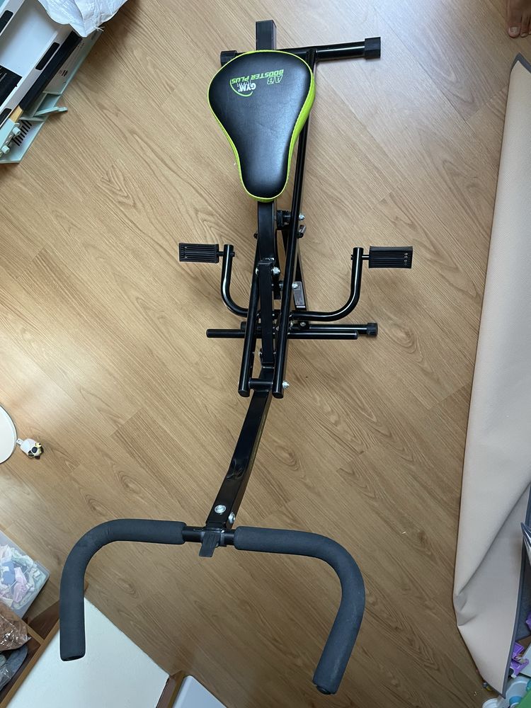 Máquina Exercício Ginástica Treino Abdominais e Corpo Ab Booster Gym