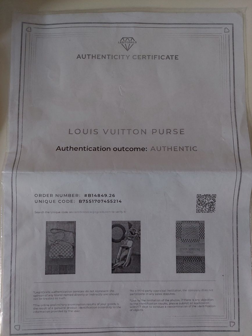Torebka Louis Vuitton favorite oryginalna, authenticity certificate