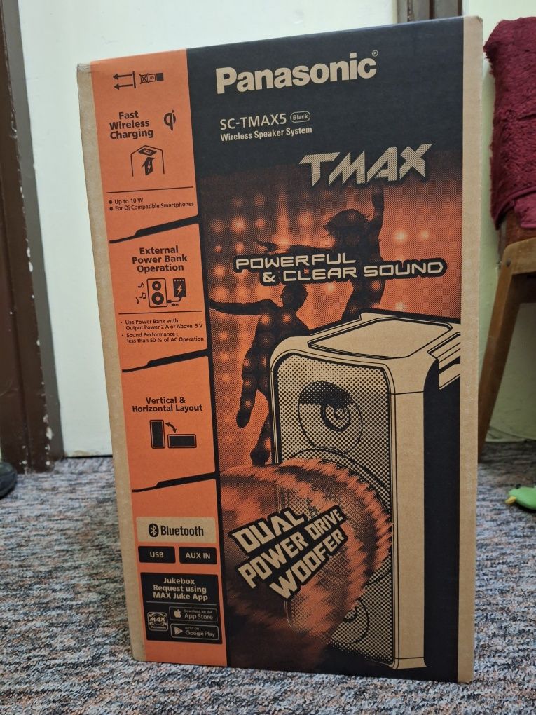 Głośnik bezprzewodowy Panasonic TMax5