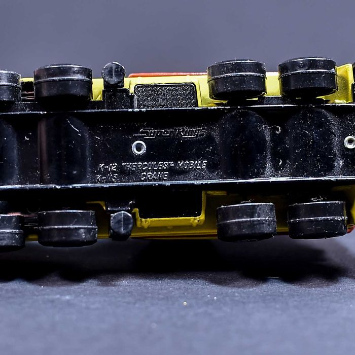 Samochodzik # Matchbox Super Kings K-12 "Hercules" Mobile Crane 1974