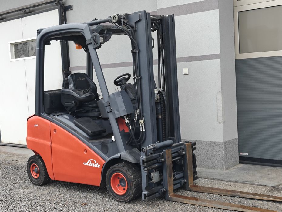 Wózek Linde H20T-01 Evo Triplex 4.7m 2016r Pozycjoner Sprowadzony