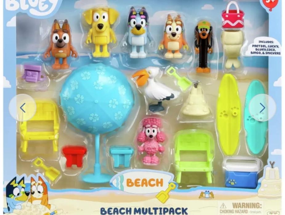 Bluey domek z basenem nowe