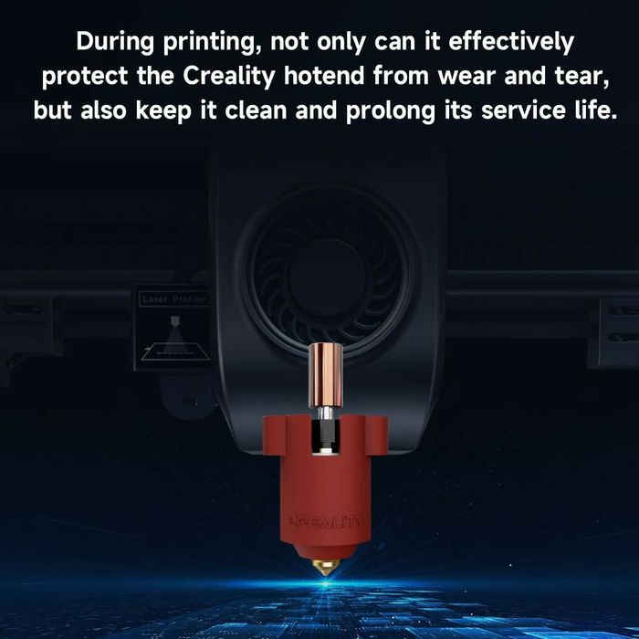 Силіконовий чохол на хотенд Creality K1C/K1 Silicone Sock