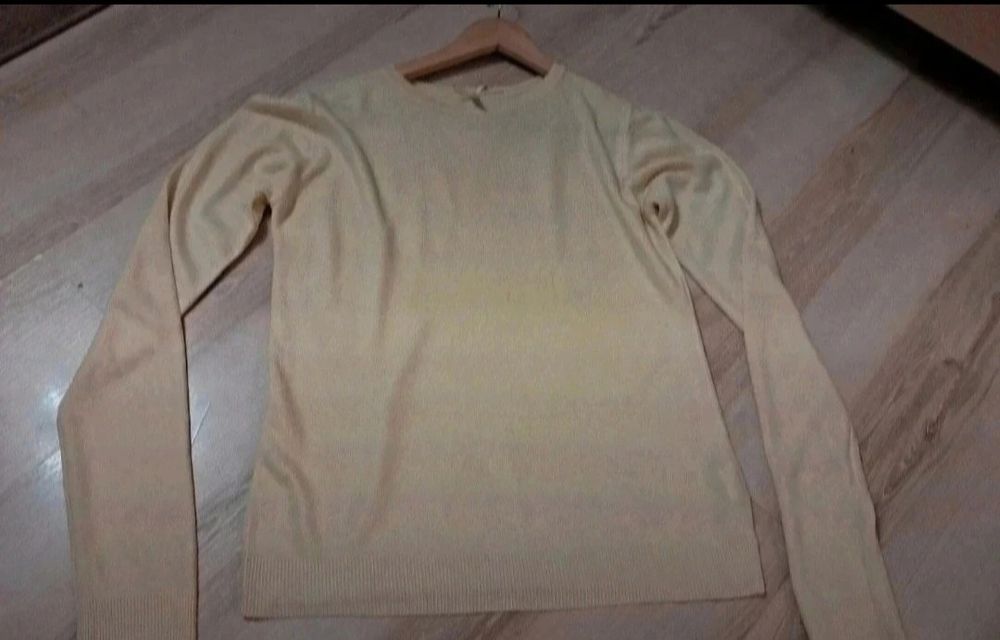 Sweterek sinsay cytrynowy śliczny