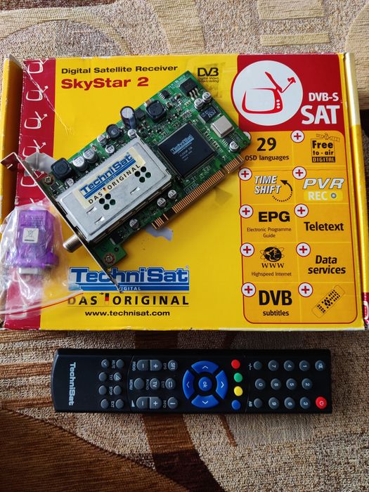 SkyStar 2 DVB-s SAT TechniSat Німецький Ресивер