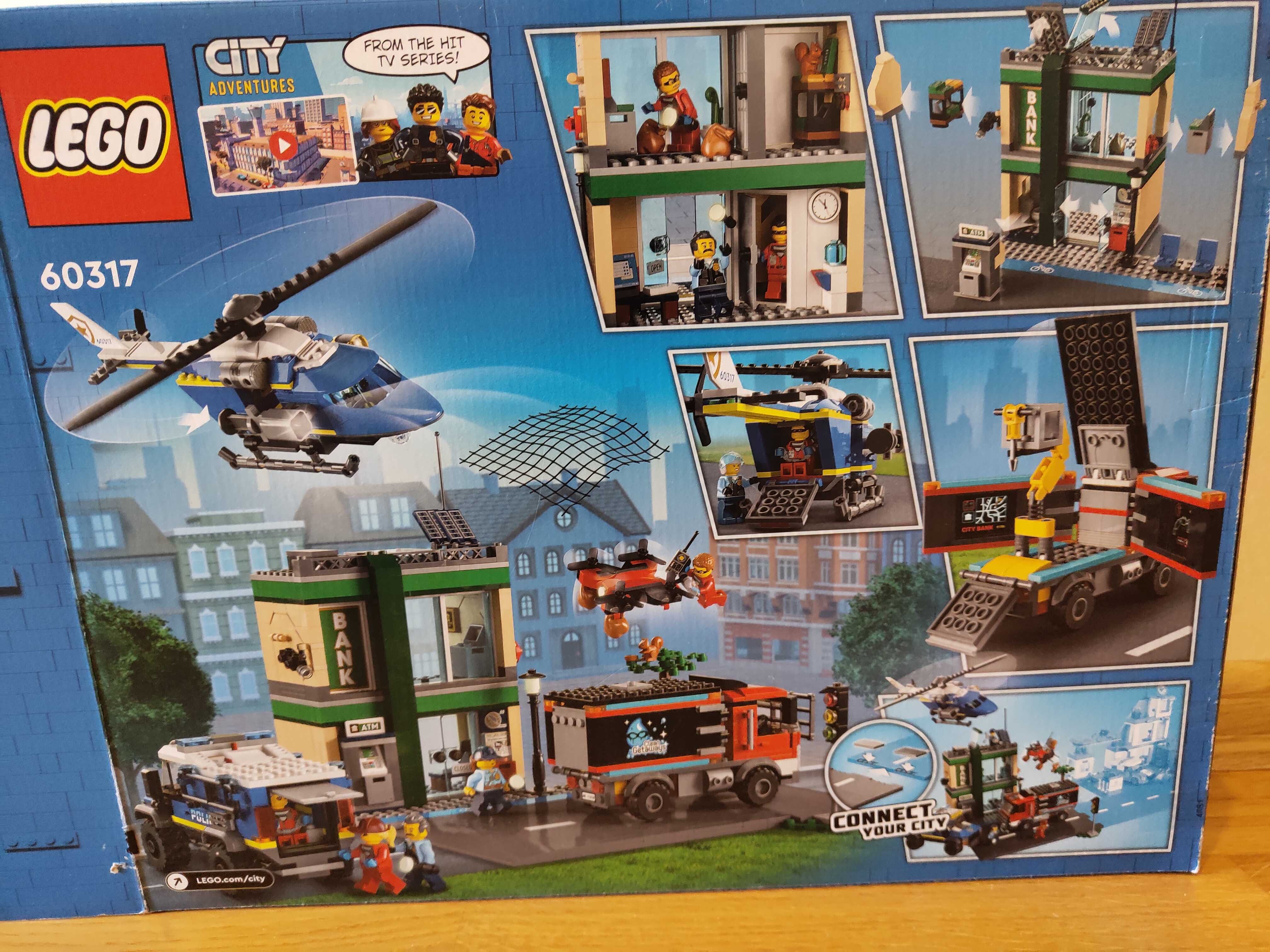 Lego City Поліцейська погоня у банку 60317