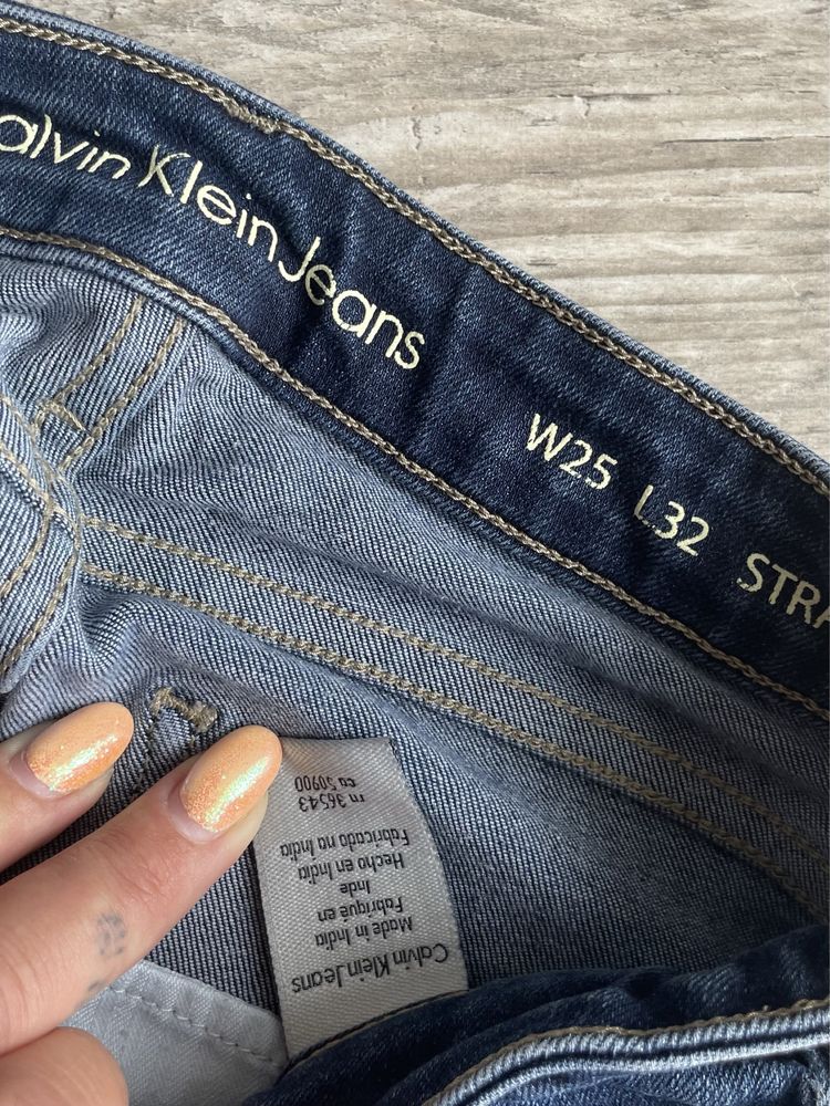 Calvin Klein piękne damskie spodnie rozm-25/32 S