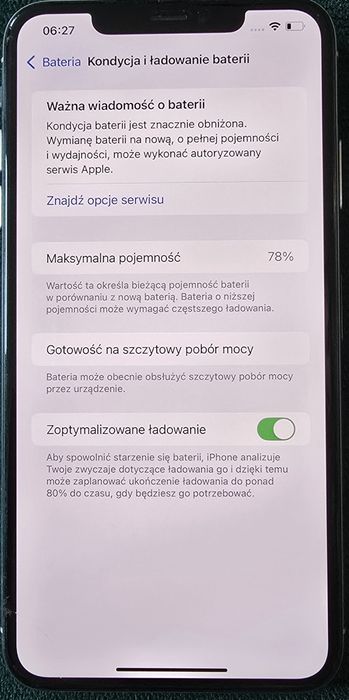 Iphone XS Max  Pekniety ekran