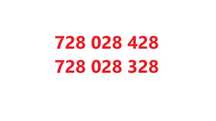 złoty numer 728.028.428, 728.028.328 para