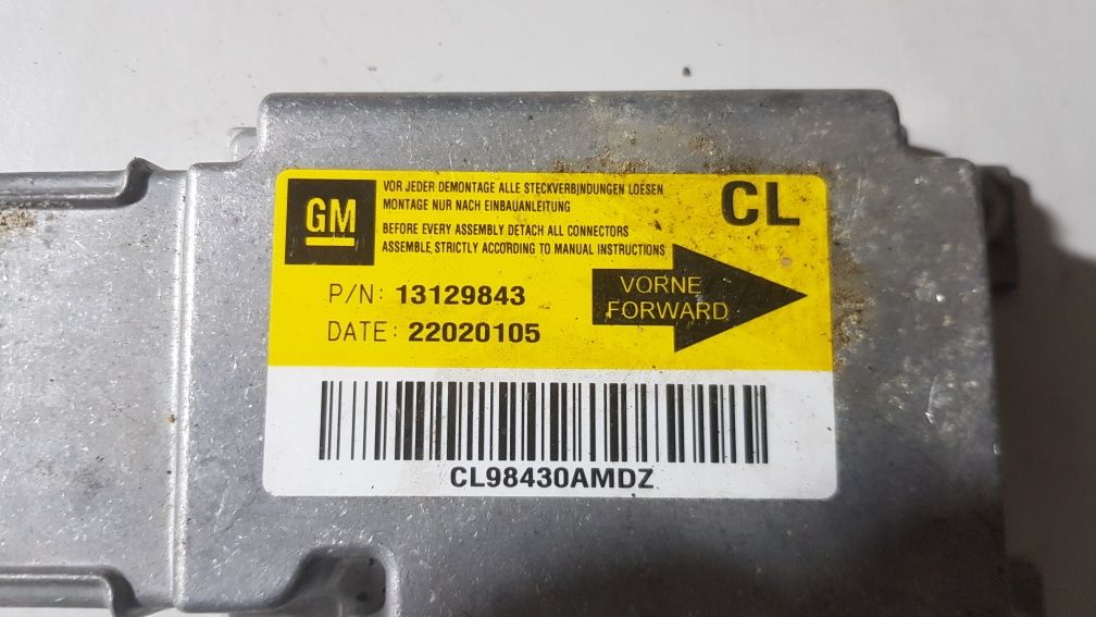 Modul sterownik sensor airbag poduszek gm CL opel vectra c signum