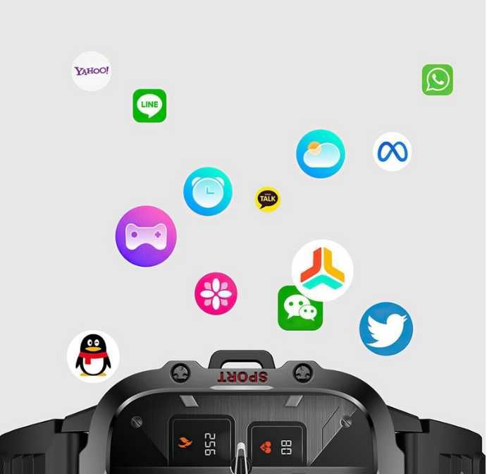 QX11 Smartwatch–Stylowy Zegarek z Funkcjami Zdrowia i Trybami ttst1421