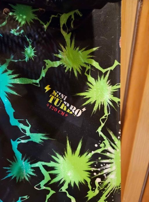 Deska snowboardowa K2 Mini Turbo 120cm z wiazaniami i butami