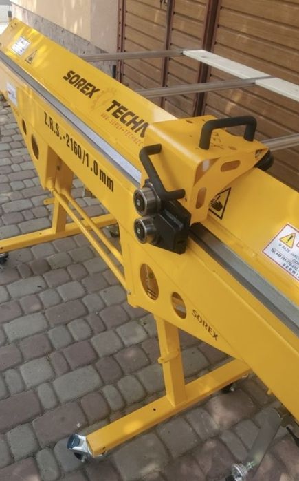 Обладнання.Листогиб "SOREX"2,16м 1мм. Ціна за комплект.Польща оригінал