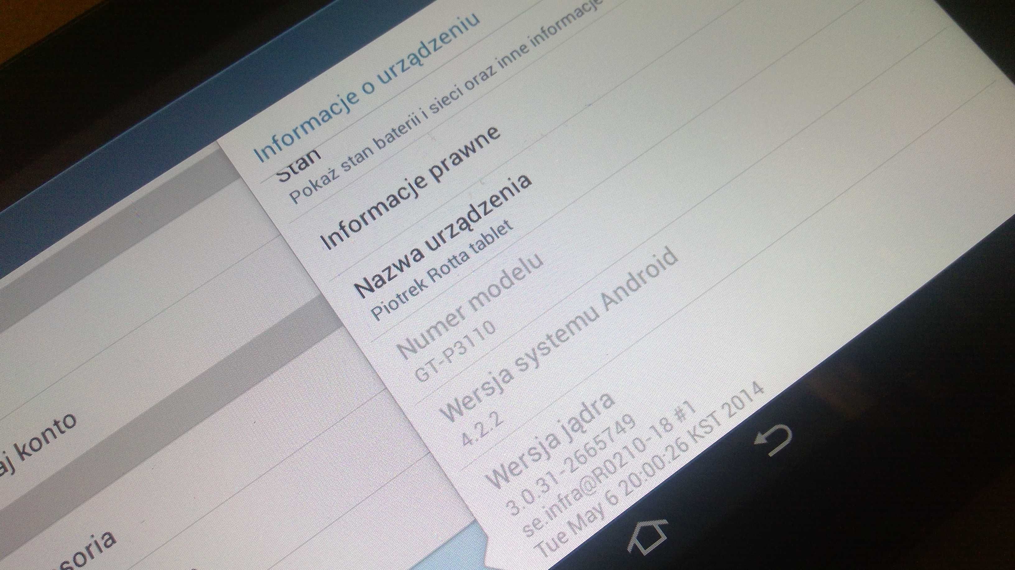 Tablet Samsung GT-P3110 T10