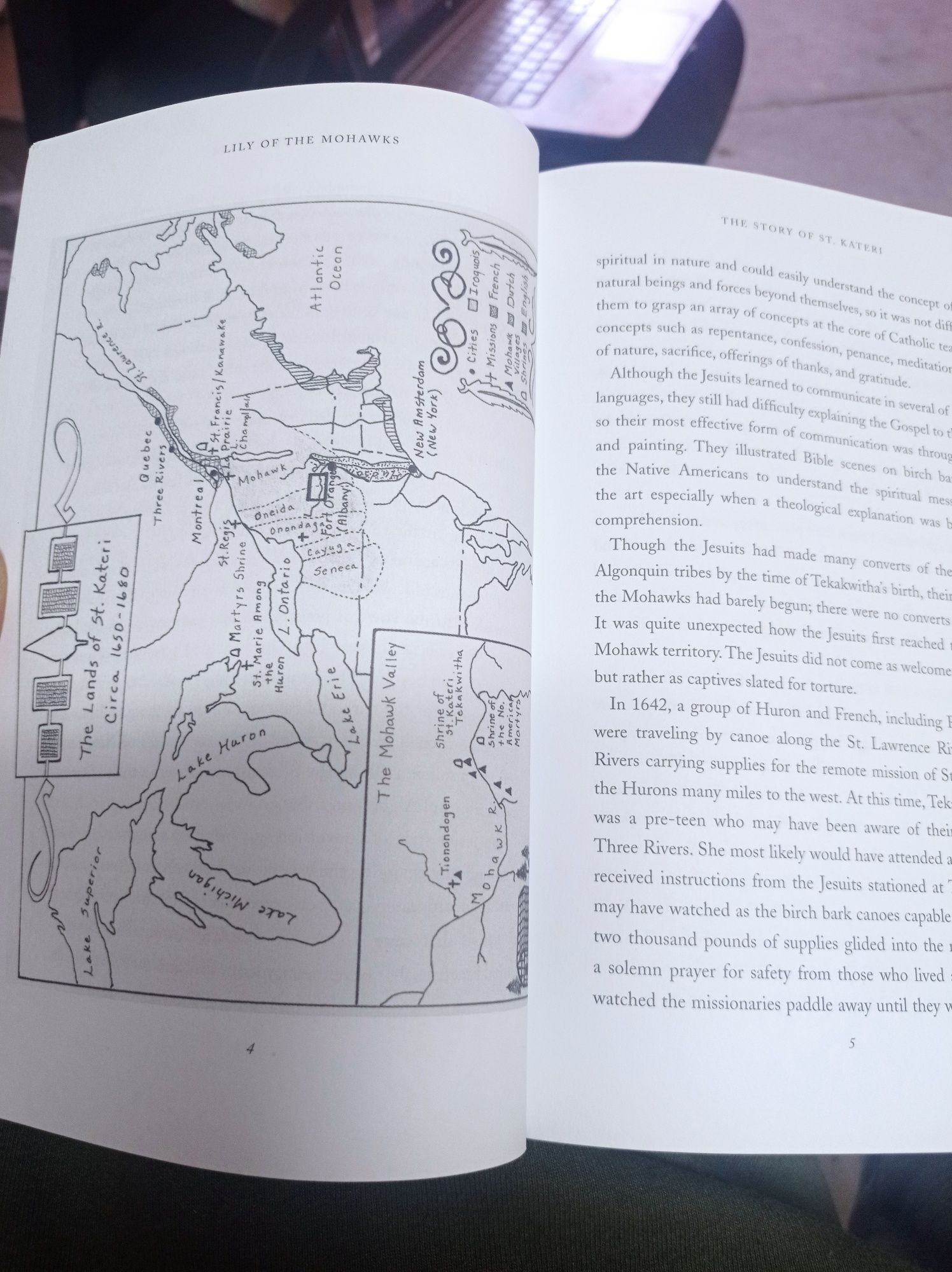 Emily Cavins: Historia św. Kateri