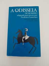 Livro A Odisseia de Homero adaptada para jovens