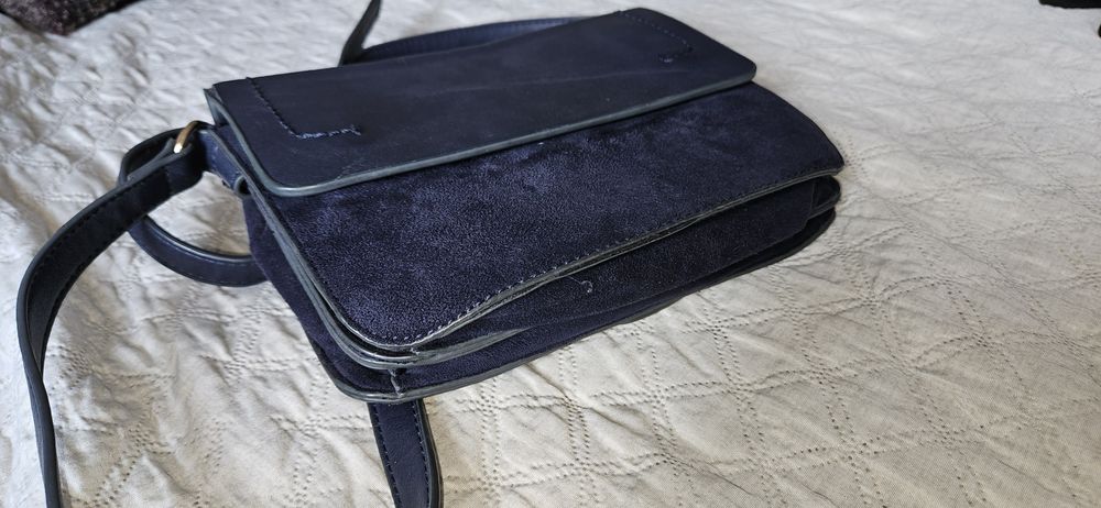 Bolsa azul escuro