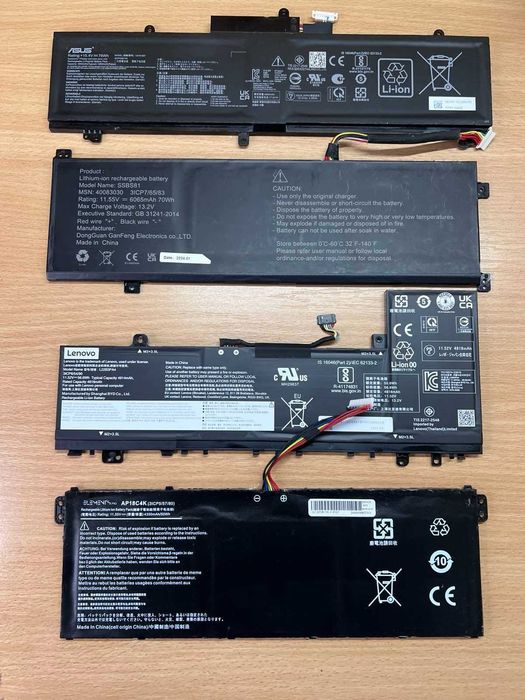 АКБ ноутбук Acer AP18C4K/ Lenovo L22B3PA4/ Asus C4N1837/Medion SSBS81