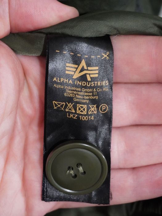 Alpha Industries N-3B (N) Extreme Cold парка мужская L/XL лимитка