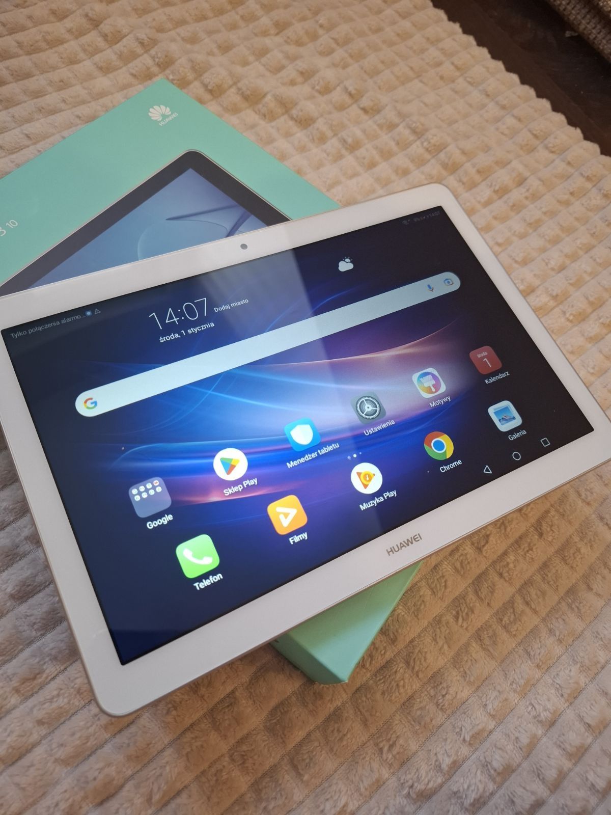 Tablet Huawei mediaPad T3 10 złoty